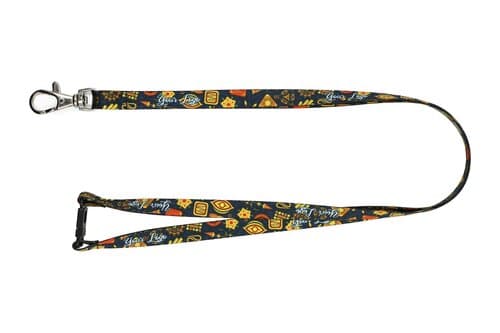Schlüsselband Lanyard mit Karabinerhaken und Sicherheitsclip