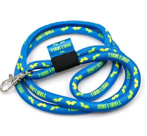 Schlauchband Lanyard mit Karabiner