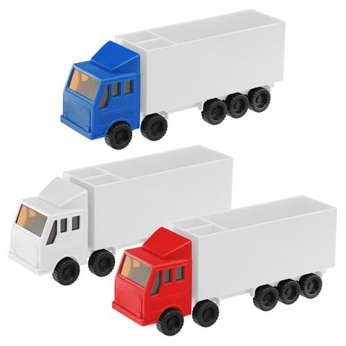 Zettelbox mit Köcher "LKW"