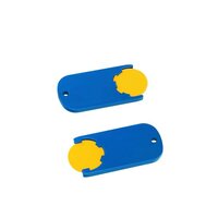 gelb / blau