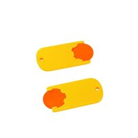 orange / gelb