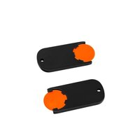 orange / schwarz