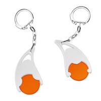 orange / weiß