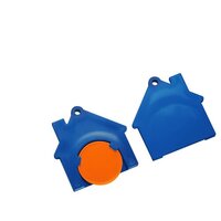orange / blau