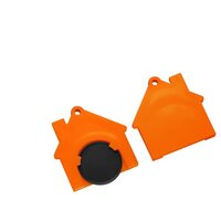 schwarz / orange