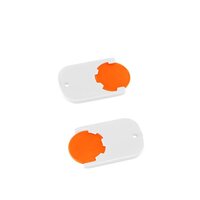orange / weiß