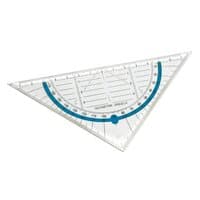 transparent / blau