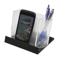 gefrostet glasklar / schwarz