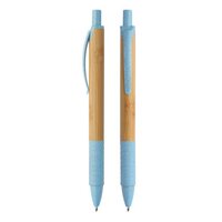 beige / hellblau