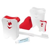 Reise-Zahnputz-Set Gesicht