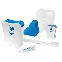 weiß / blau