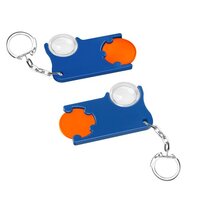 orange / blau