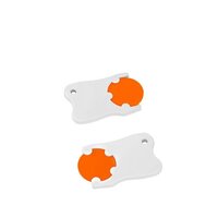 orange / weiß