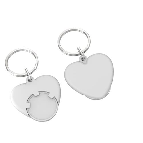 Chiphalter mit 1€-Chip "Herz"