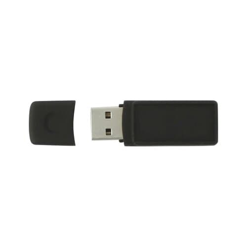 USB Stick länglich gummiert
