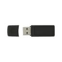 USB Stick länglich gummiert in schwarz