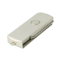 USB Stick Klick gross Edelstahl – Bild 1