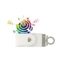USB-Schlüsselanhänger Ragusa in pms / wunschfarbe