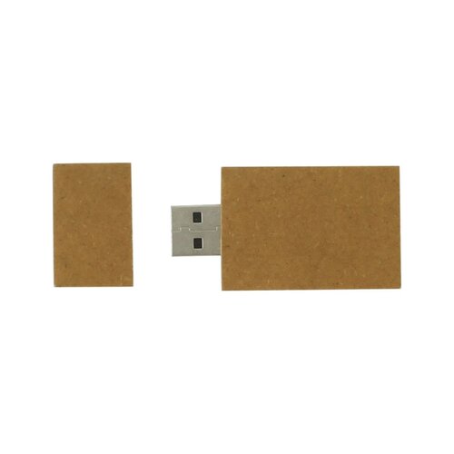 Recycling-Papier-USB Stick Square