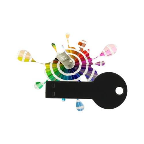USB-Stick Schlüssel rund