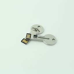 USB-Stick Schlüssel rund – Bild 3