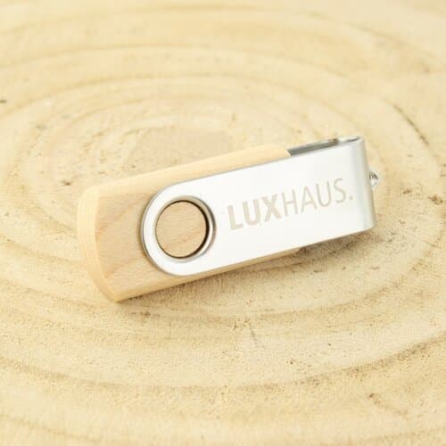Holz-USB-Stick Twister