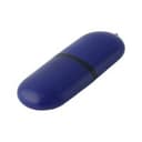 USB-Stick Oval in blau