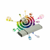 AluminiumUSBStick FLAT