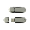 USB-Stick curved flat in silber