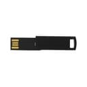 Mini-USB-Stick Alu-Slider in schwarz