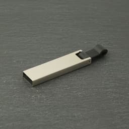 USB-Stick Aluminium flach – Bild 1