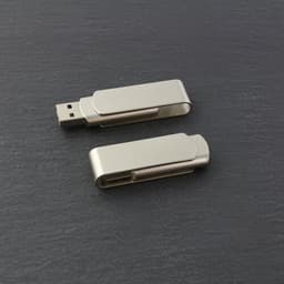 USB-Stick Twister Silver – Bild 2