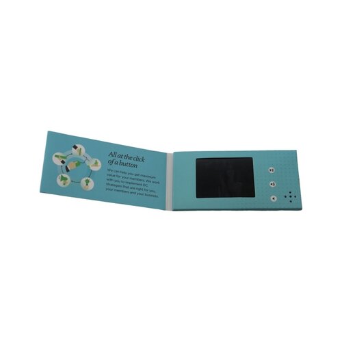 Video Card Mini 2,4 Zoll Bildschirm - Soft Cover