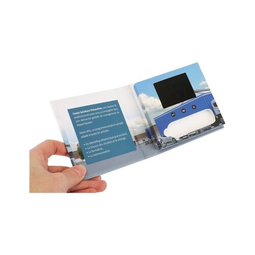 Video Card Mini 2,8 Zoll Bildschirm - Soft Cover