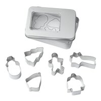 Cookie - Ausstechförmchen-Set COOKIE mit 6 -Ausstechern
