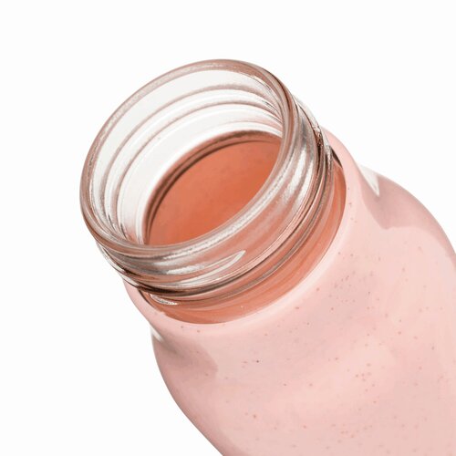Glas-Trinkflasche ECO DRINK mit Ummantelung