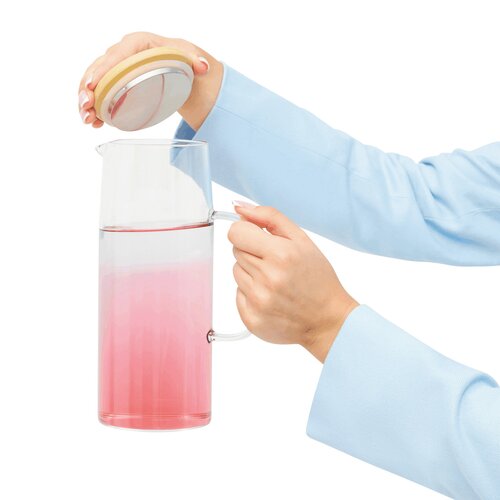 Glas-Karaffe BAMBOO PITCHER