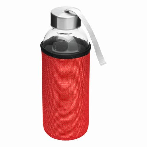 TAKE JUTY - Glas-Trinkflasche