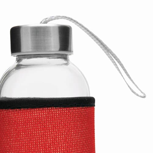 TAKE JUTY - Glas-Trinkflasche