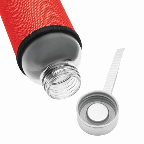 TAKE JUTY - Glas-Trinkflasche