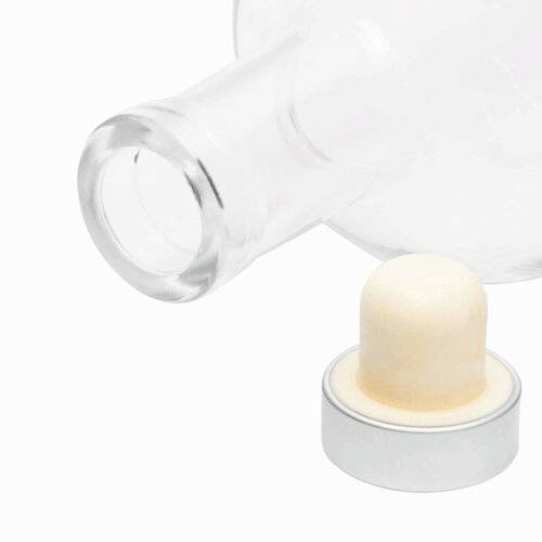 Glas-Trinkflasche PEARLY