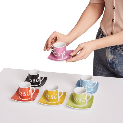 Espressotassen-Set LA DOLCE VITA