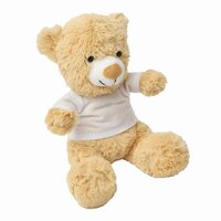 PlüschBär ALEXANDER mit weißem TShirt separat gepackt