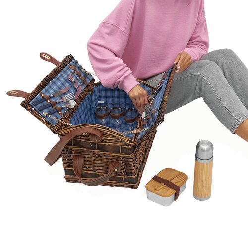 Weiden-Picknickkorb SUMMERTIME
