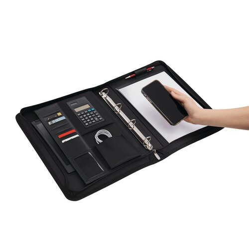 Dokumentenmappe NOBLESSE RING im DIN-A4-Format