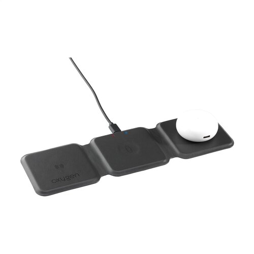 TriCharge Recycled PU Wireless Charger Ladegerät