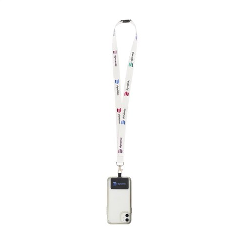Lanyard Sublimation Safety RPET 2 cm mit Patch