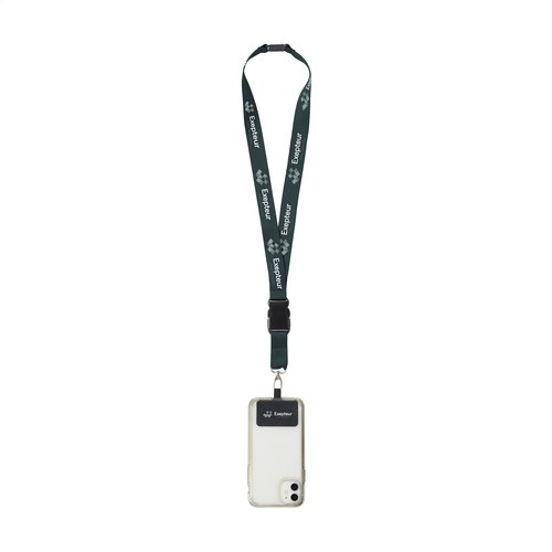 Lanyard Promo Complete Sublimation RPET 2 cm mit Patch