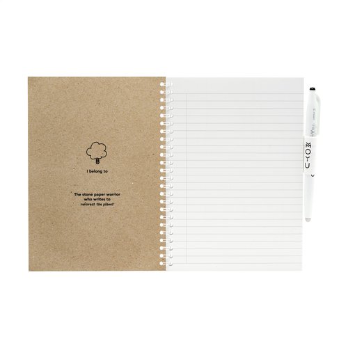 MOYU Erasable Stone Paper Notebook CraftCover 18 Seiten
