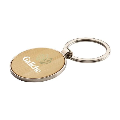 Bamboo Key Circle Schlüsselhänger